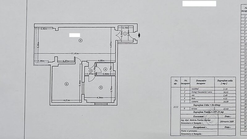 Grozavesti, Orhideea Gardens 2 camere terasa 23 mp,